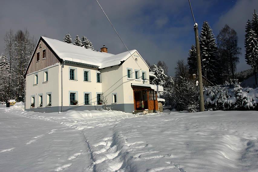 Jeleni Chata Skladanka Lučany nad Nisou Exterior foto
